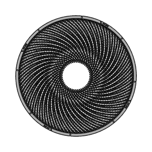 Warp Cast Ductile Iron Round Tree Grate 1216mm (48 Inch)