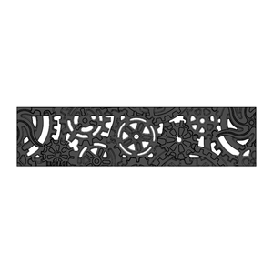 Dynamo Cast Iron Channel Drain Grate 498 x 125mm (20 x 5 Inch) **Price on application