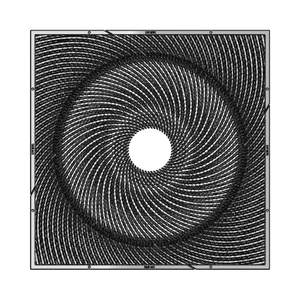 Warp Cast Iron Square Tree Grate 1524mm (60 Inch)