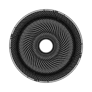 Warp Cast Iron Round Tree Grate 1524mm (60 Inch)