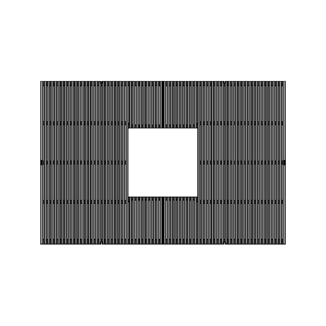 Regular Joe Cast Ductile Iron Tree Grate 1826 x 1216mm Heel Proof (72 x 48 Inch)