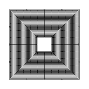 Que Cast Iron Square Tree Grate 1521mm Heel Proof (60 Inch)