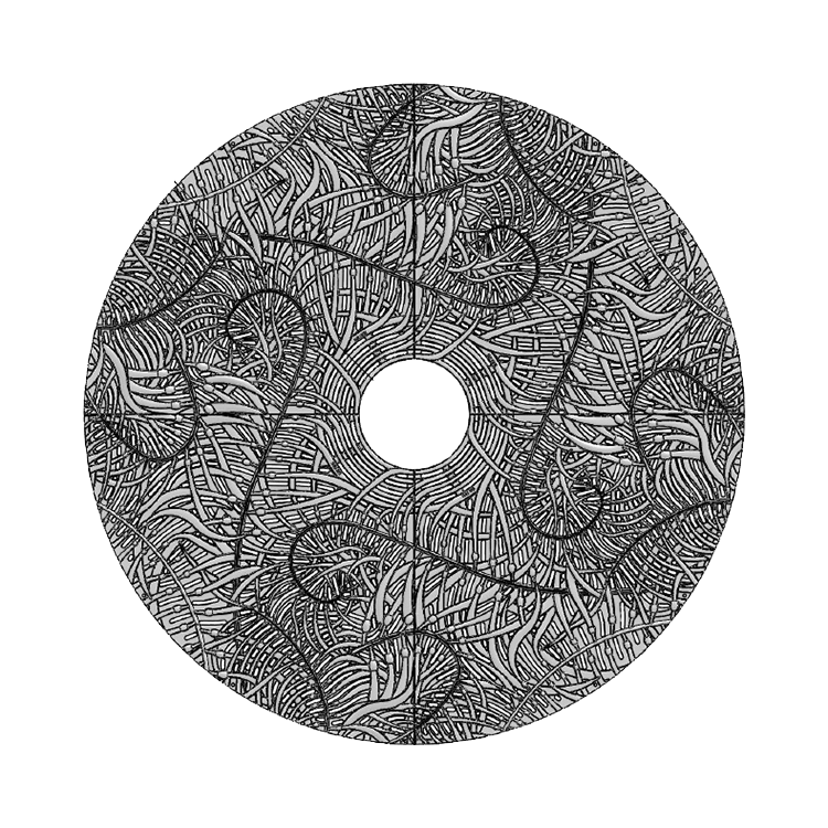 Kelp Cast Iron Round Tree Grate 1829mm (72 Inch)