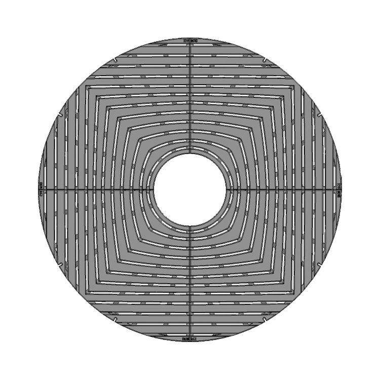 Divisadero Cast Iron Round Tree Grate 1519mm (60 Inch)
