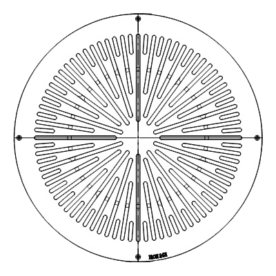 Sonoma Cast Iron Round Gully Cover 762mm (30 Inch)