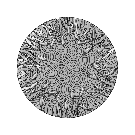 Tulie Heavy Duty Manhole Cast Iron Round Gully Cover 810mm (32 Inch)