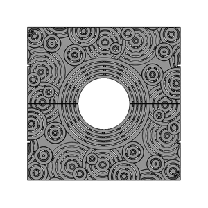 Oblio Cast Iron Square Tree Grate 911mm Heel Proof (36 Inch)