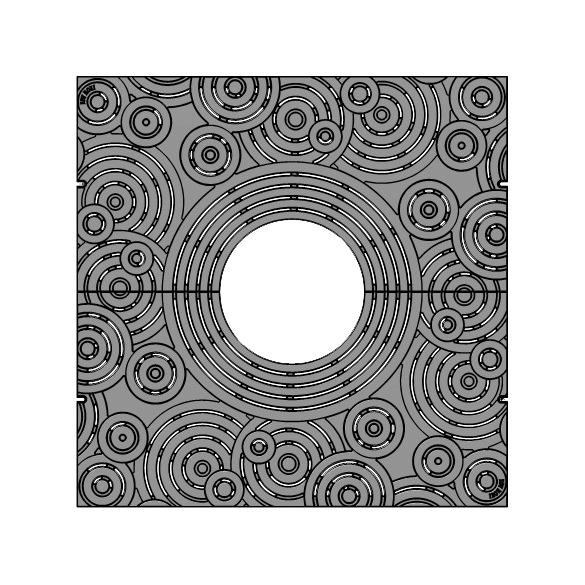 Oblio Cast Iron Square Tree Grate 911mm Heel Proof (36 Inch)