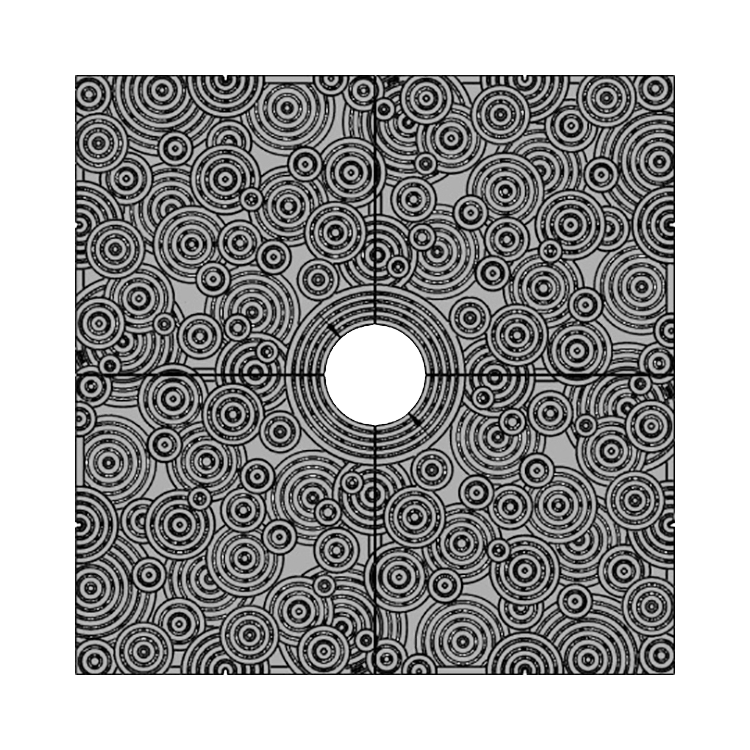 Oblio Cast Iron Square Tree Grate 1826mm Heel Proof (72 Inch)