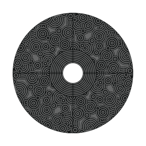 Oblio Cast Ductile Iron Round Tree Grate 1826mm Heel Proof (72 Inch)