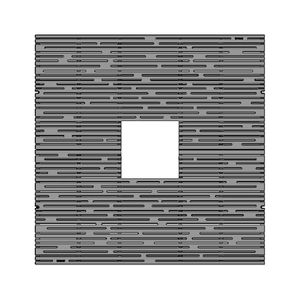 Rain Cast Ductile Iron Square Tree Grate 1216mm Heel Proof (48 Inch)