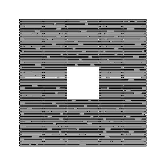Rain Cast Ductile Iron Square Tree Grate 1216mm Heel Proof (48 Inch)
