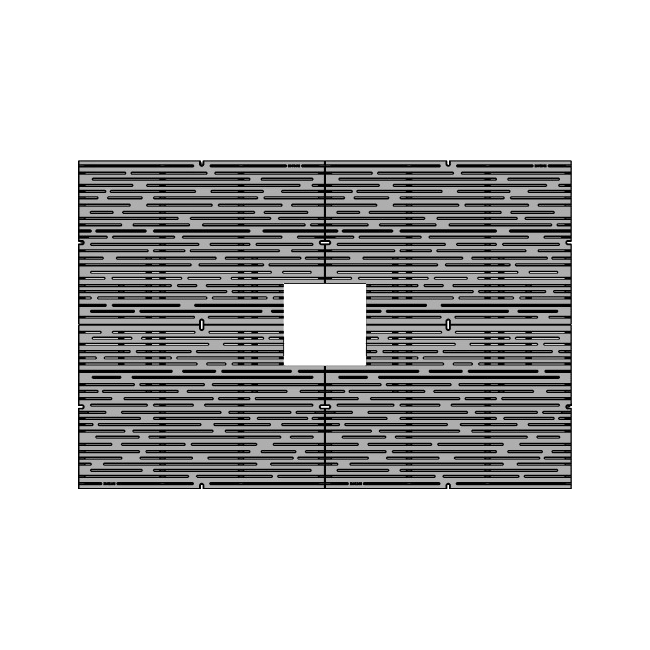 Rain Cast Ductile Iron Tree Grate 1826 x 1216mm Heel Proof (72 x 48 Inch)