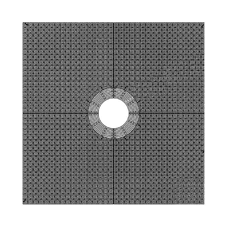 Interlaken Cast Iron Square Tree Grate 2134mm (84 Inch)