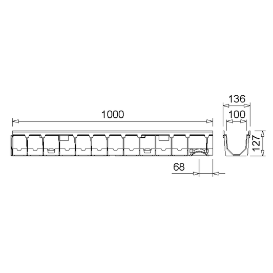 5 Inch Channel Drainage – Lateral Design Studio