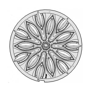 Anise PEDESTRIAN LOAD ONLY Cast Iron Round Gully Cover 607mm (24 Inch)