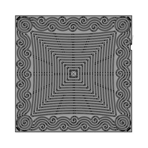 Argo Cast Iron Square Gully Cover 911mm Heel Proof (36 Inch)