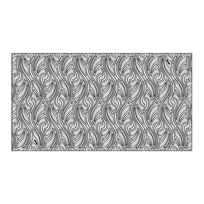 Minnione Heavy Duty Cast Iron Channel Drain Grate 1121 x 608mm (44 x 24 Inch)