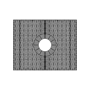 Carbochon Cast Iron Tree Grate 1524 x 1219mm (60 x 48 Inch)