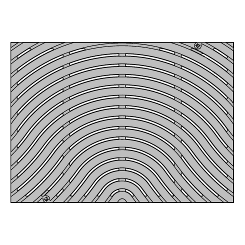 Ground Swell Heavy Duty Cast Iron Channel Drain Grate 633 x 456mm Heel Proof (25 x 18 Inch)