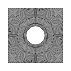 Corona Cast Iron Square Tree Grate 1216mm Heel Proof (48 Inch)