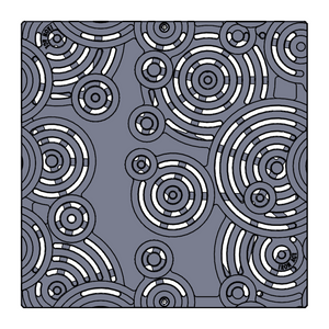 Oblio Cast Iron Square Gully Cover 605mm (24 Inch)