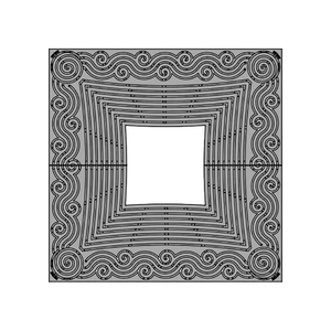 Argo Cast Iron Square Tree Grate 914mm Heel Proof (36 Inch)