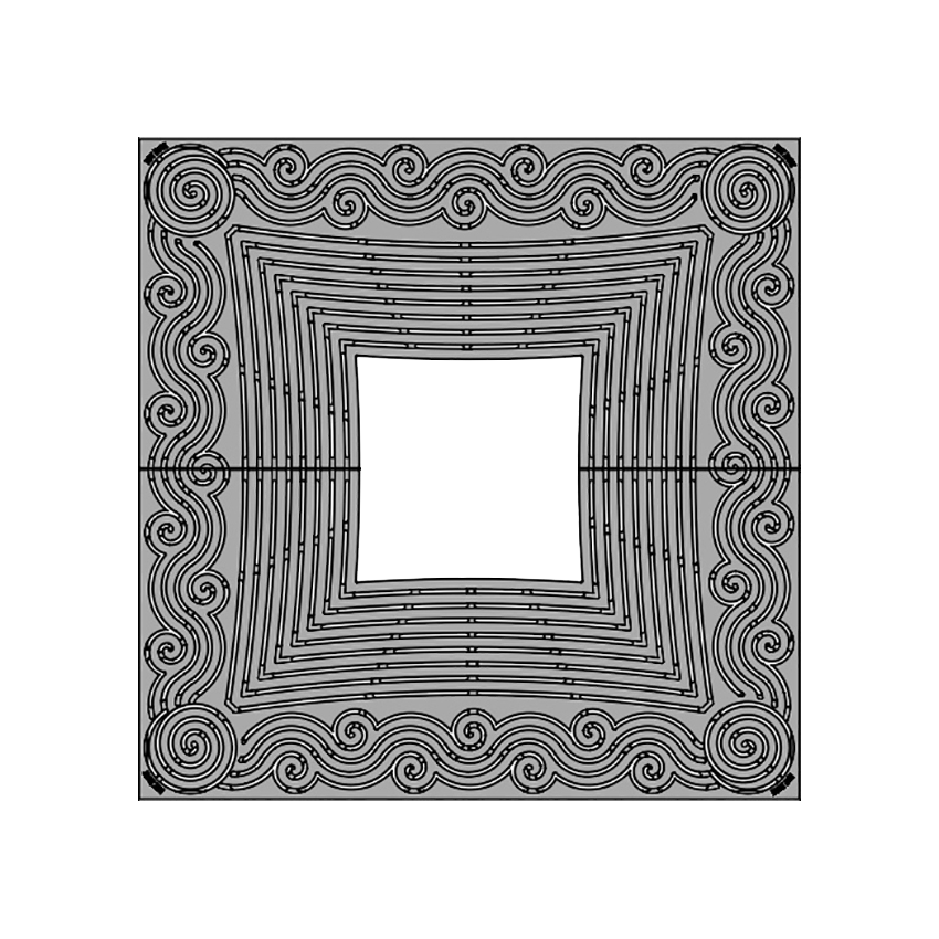 Argo Cast Iron Square Tree Grate 914mm Heel Proof (36 Inch)