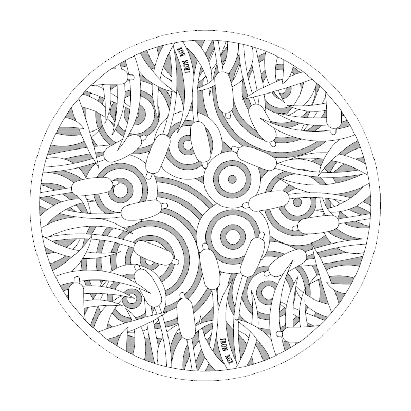 Tulie Manhole Cast Iron Round Gully Cover 641mm (25 Inch)