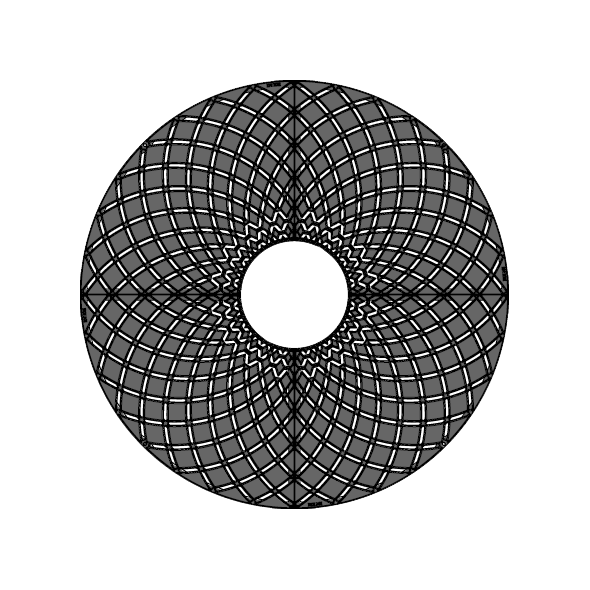 Rosa Cast Iron Round Tree Grate 1216mm (48 Inch)