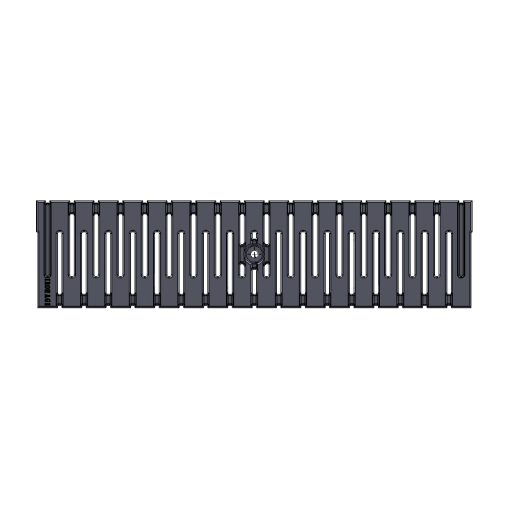 Kurf Cast Iron Channel Drain Grate 497 x 125mm Heel Proof (20 x 5 Inch)