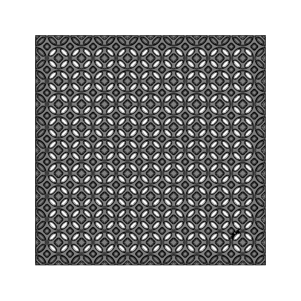 Interlaken Cast Iron Square Gully Cover 427mm Heel Proof (17 Inch)