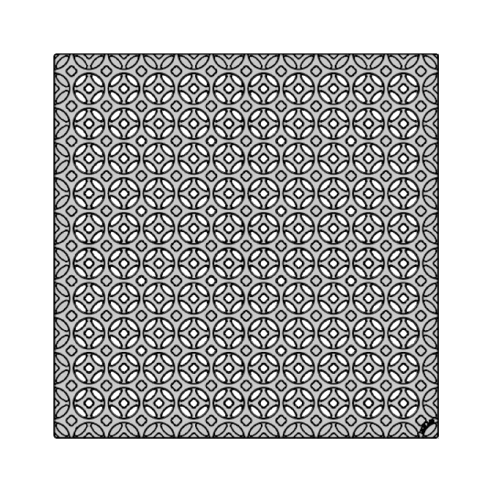 Interlaken Cast Iron Square Gully Cover 591mm (24 Inch)