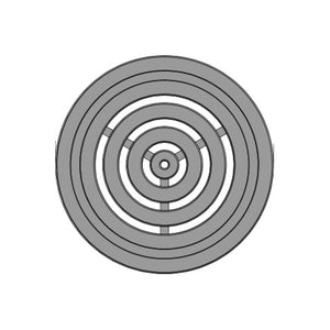 Bullseye Cast Iron Round Gully Cover 171mm Heel Proof (6 Inch)