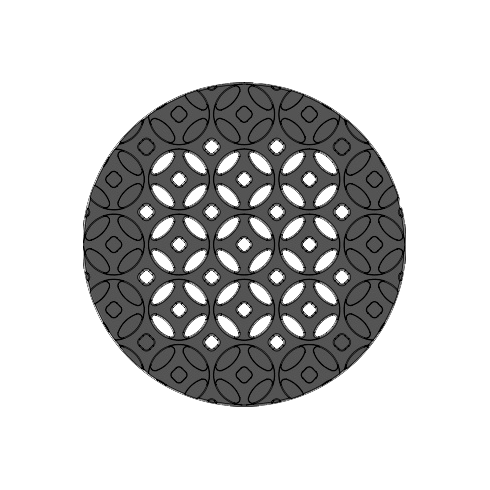 Interlaken Cast Iron Round Gully Cover 171mm Heel Proof (6 Inch)