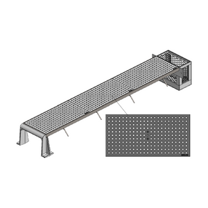 Grid Curb Inlet System Cast Ductile Iron SuDS Enhancement 305mm (12 Inch)