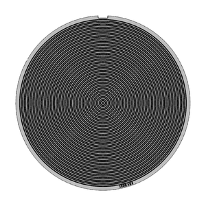Bullseye Manhole Cast Iron Round Gully Cover 959mm (38 Inch)