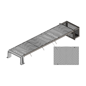 Ground Swell Curb Inlet System Cast Ductile Iron SuDS Enhancement 457mm Heel Proof Heavy Duty (18 Inch)