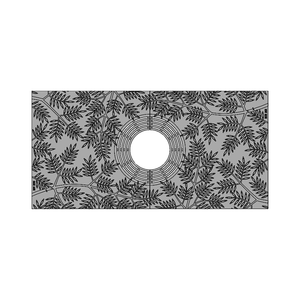 Locust Cast Iron Tree Grate 1829 x 914mm (72 x 36 Inch)