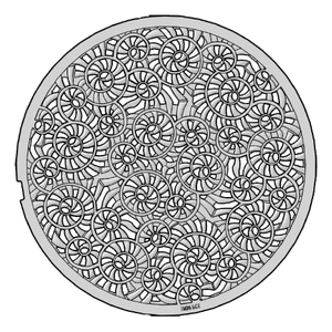 Miso Cast Iron Round Gully Cover 640mm (25 Inch)