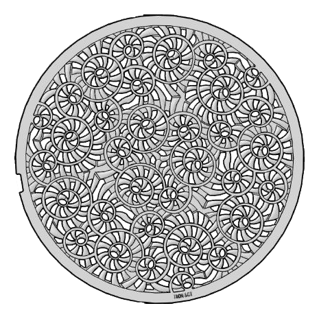 Miso Cast Iron Round Gully Cover 640mm (25 Inch)