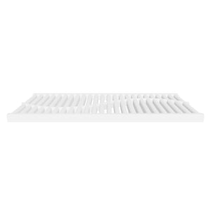 Ripple Jonite Stone Bathroom Grate 600 x 200mm (24 x 8 Inch)