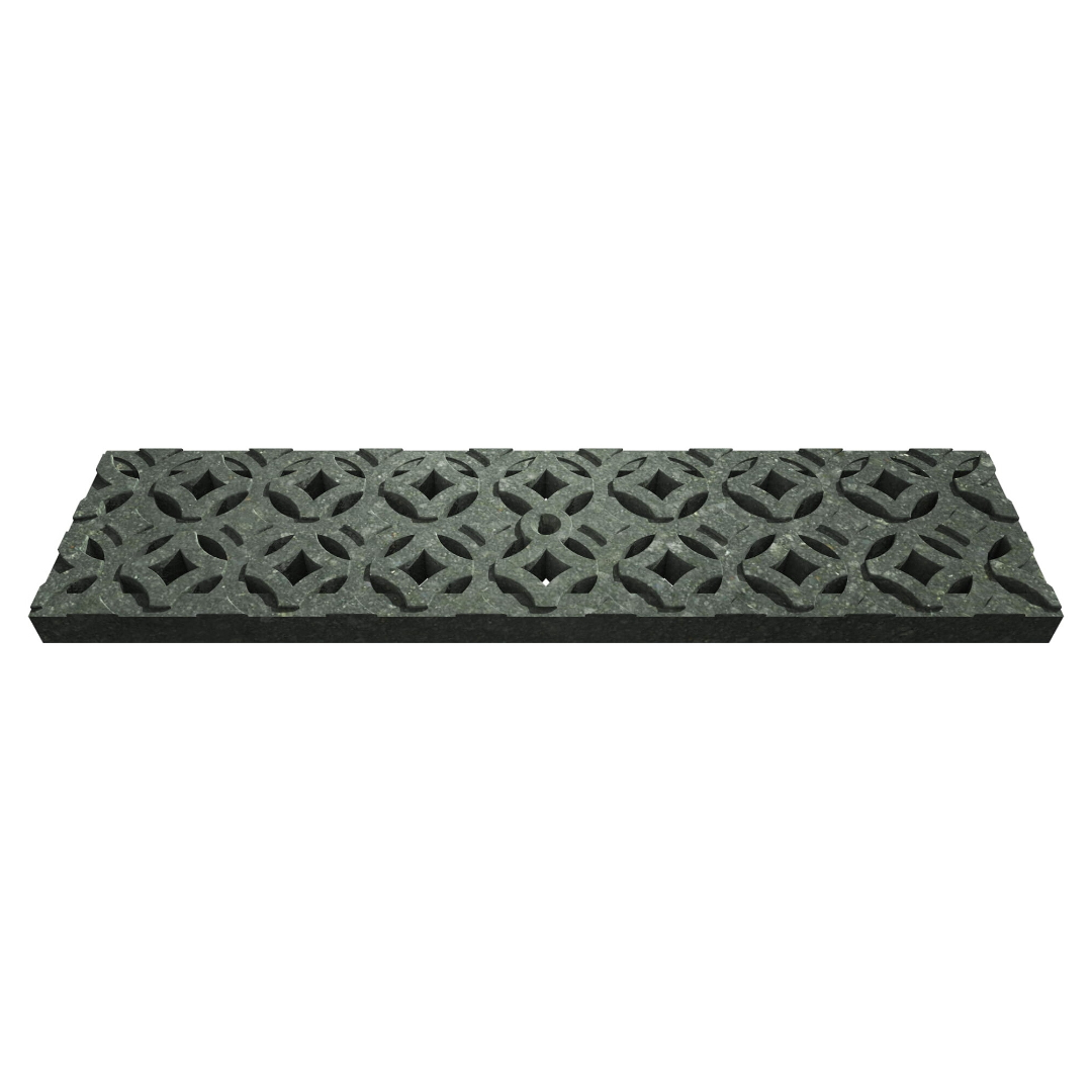 Keyholes Jonite Stone Channel Drain Grate 125 x 500mm (5 Inch)