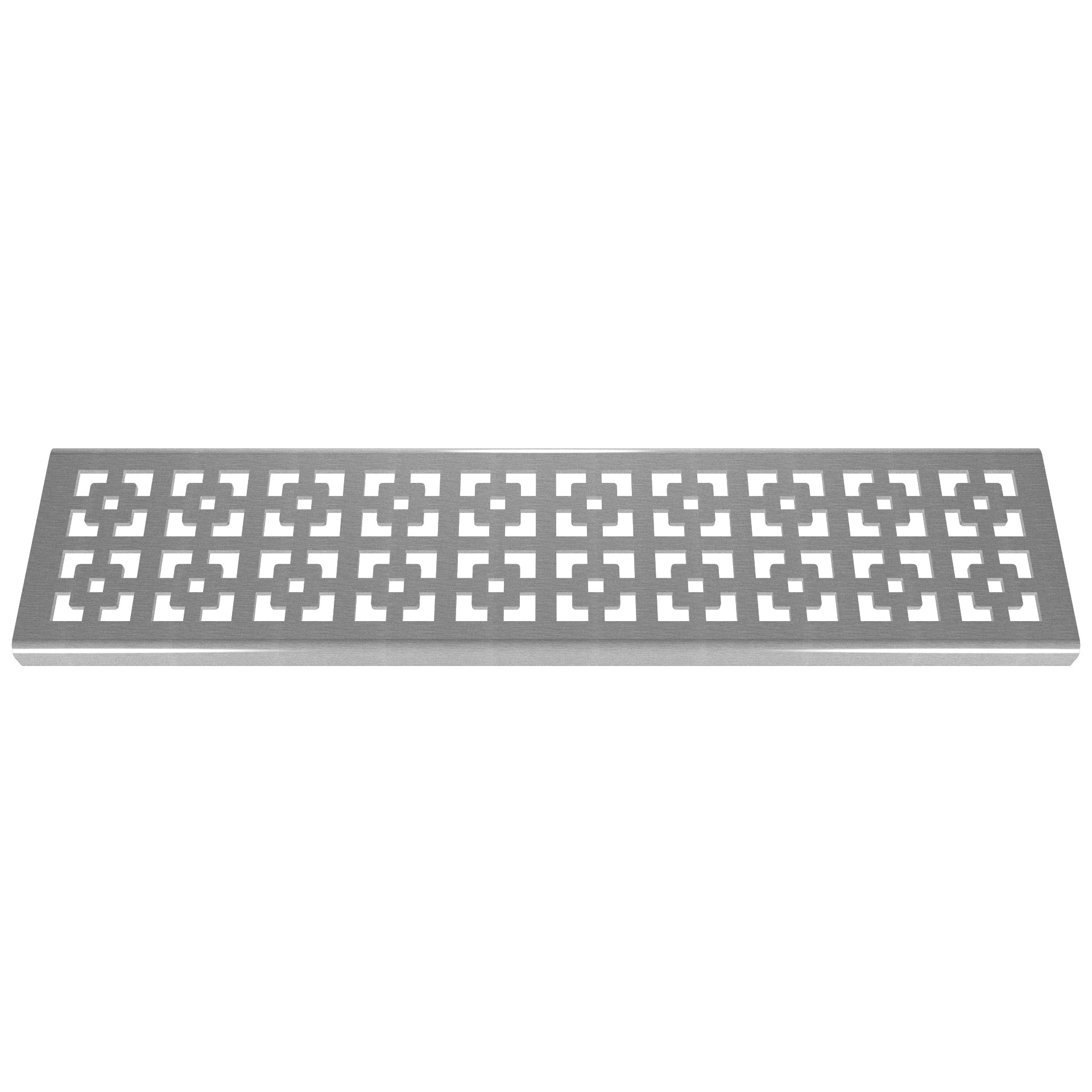 Geo Squares 304 Stainless Steel Channel Drain Grate 75 x 913mm (3 Inch)