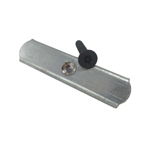 Locking Bar with Black Stainless Steel Security Bolt